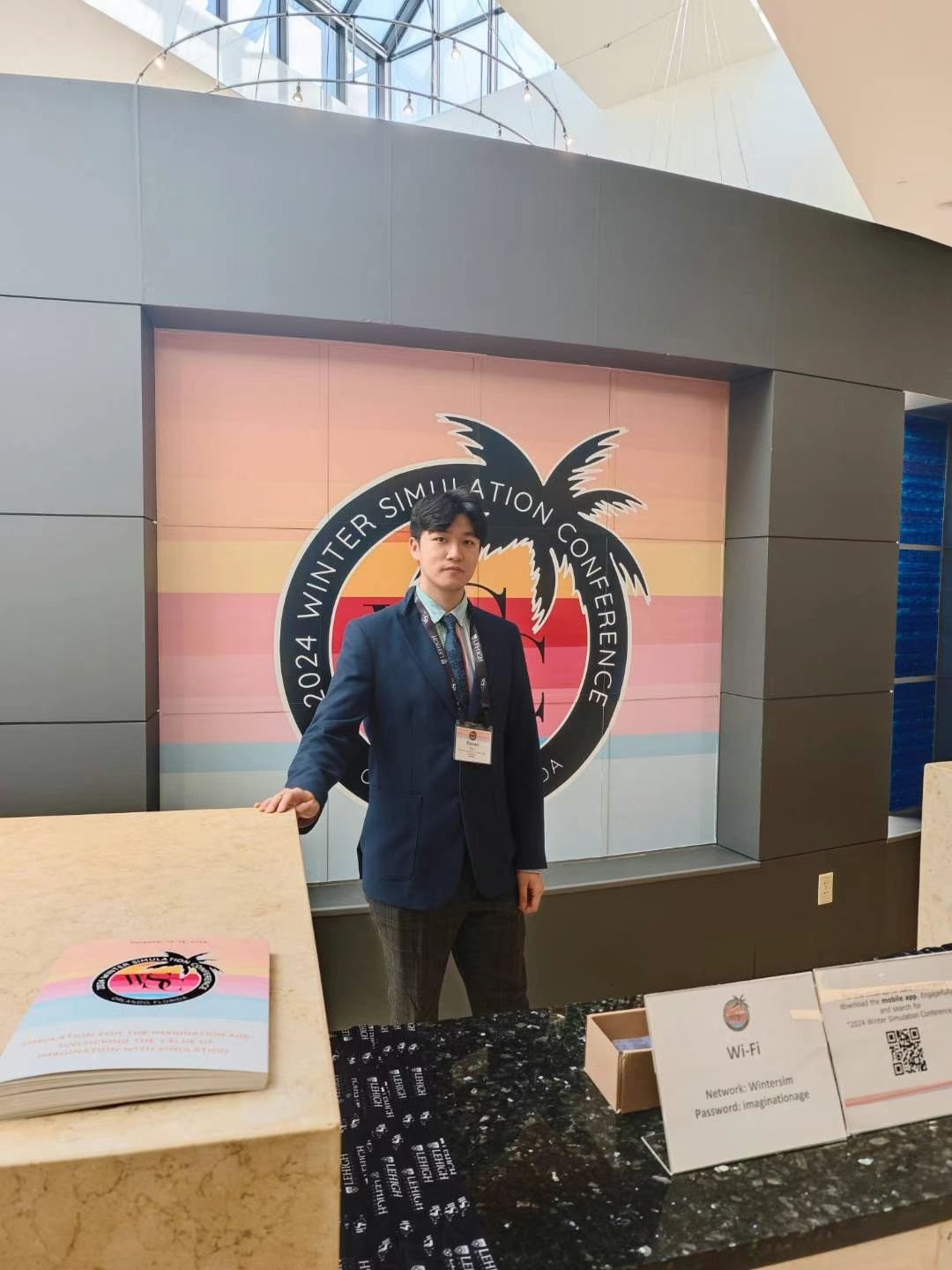 Siyuan at Winter Simulation Conference 2024